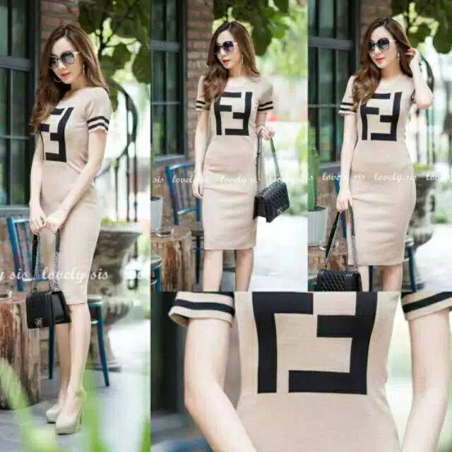 51-DRESS FENDI COKSU