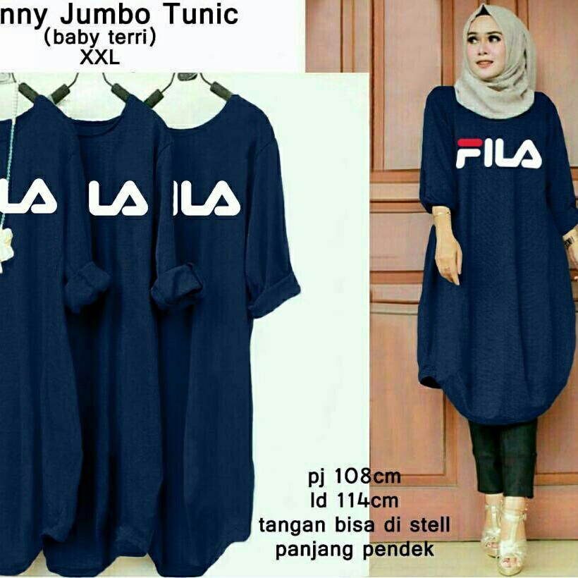 51-TUNIK FILA NAVY