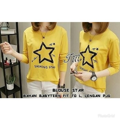 54 BLOUSE BERY STAR YELLOW  