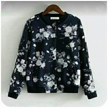 54 JAKET BLACK FLOW 