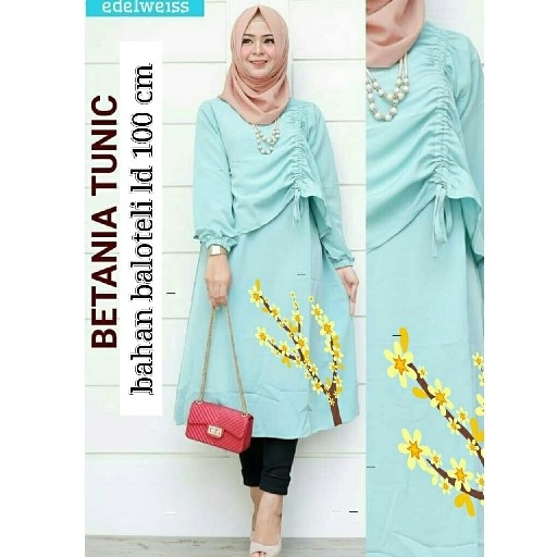 57 Betania Tunik Biru 