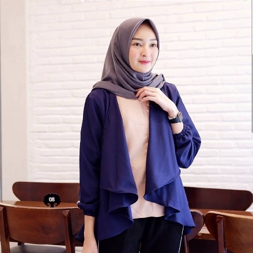 57 Top Cardi Amazon NavyMocca 