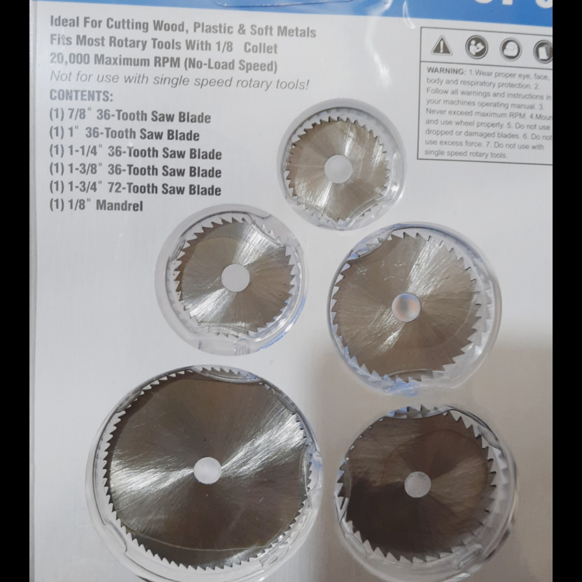 6Pcs HSS Saw Blades 4