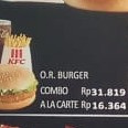 OR Burger A La Carte