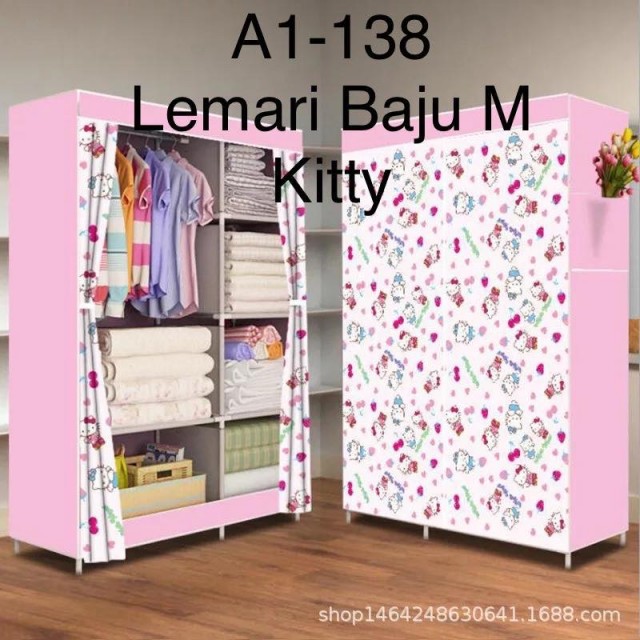 A1-138 RAK PAKAIAN PORTABLE 4