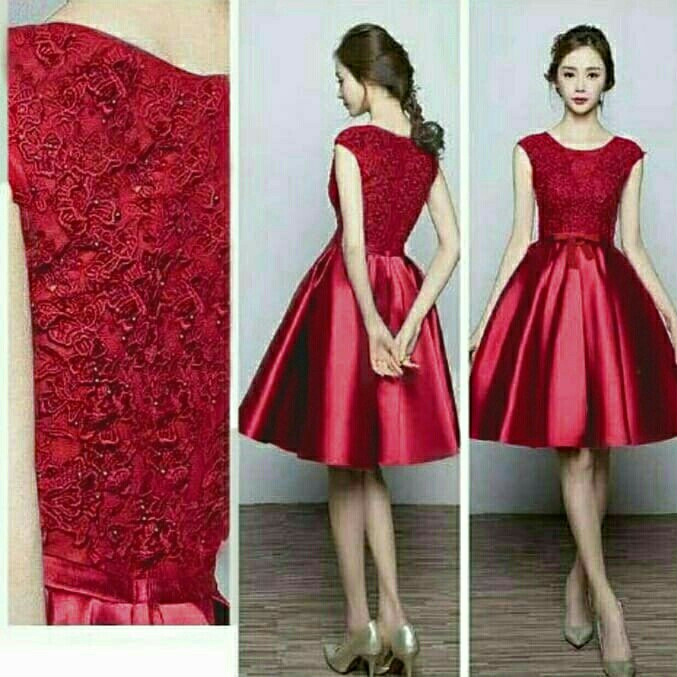 A2 - DRESS XMASS MERAH