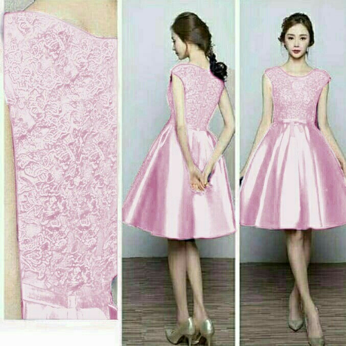 A2 - DRESS XMASS PINK