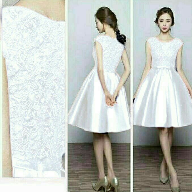 A2 - DRESS XMASS PUTIH