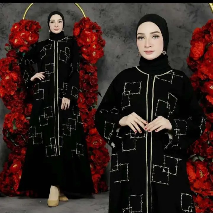 ABAYA ALMARP 140000 PER PRODUK tersediaKeteranganEXCLUSIF BAHAN JE 4