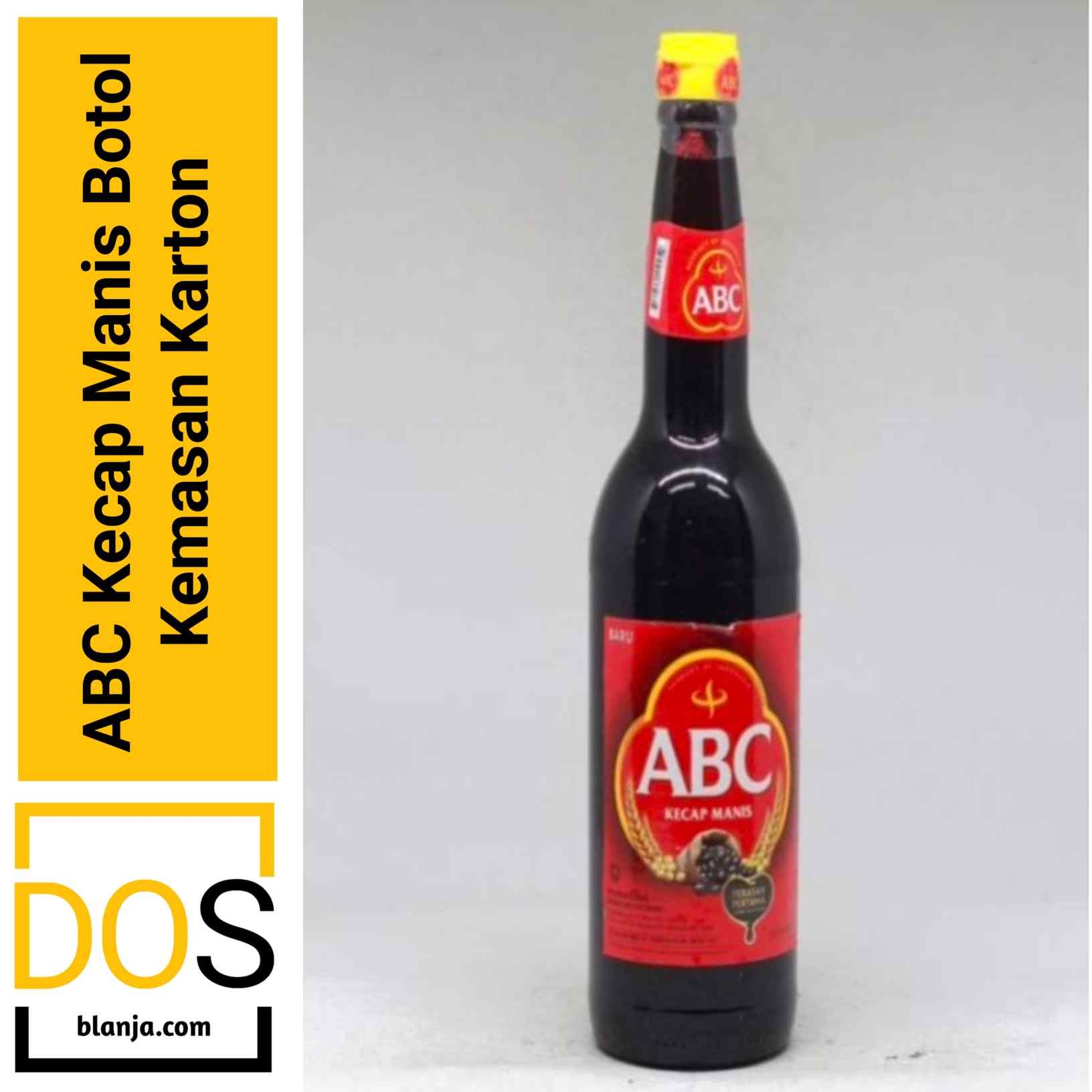 ABC Kecap Manis Ukuran 620 ml Karton