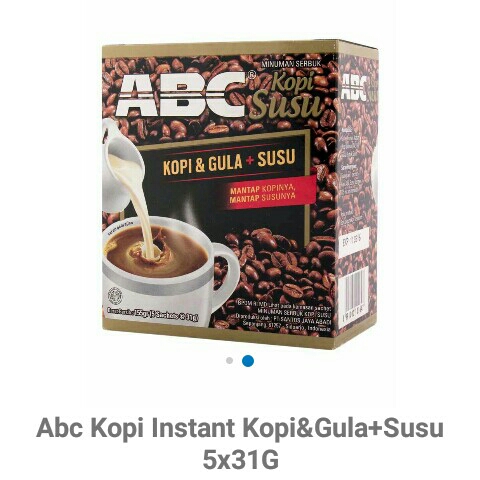 ABC Kopi Instan 5x31gr