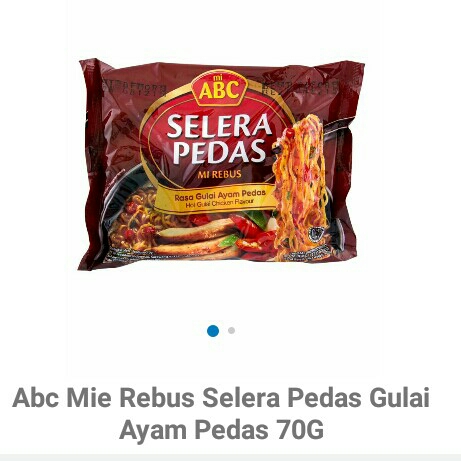 ABC Mie Rebus Selera Pedas Gulai Ayam