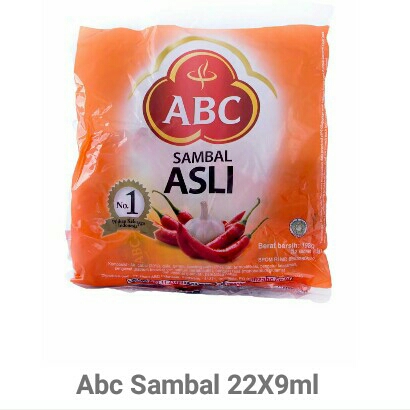ABC Sambal 22x9ml