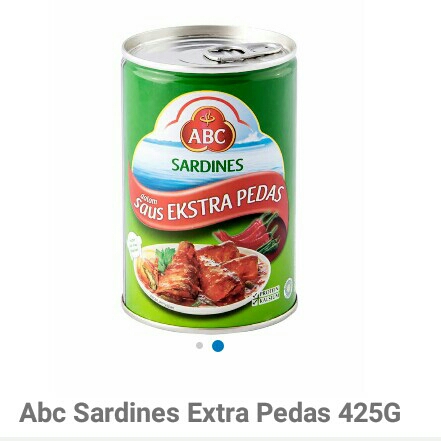 ABC Sardines Extra Pedas 425gr
