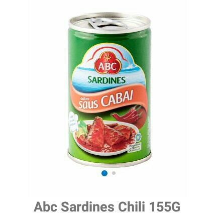 ABC Sardines Saus Cabai 155gr