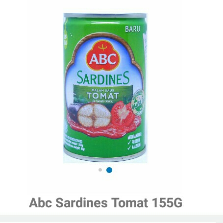 ABC Sardines Saus Tomat 155gr