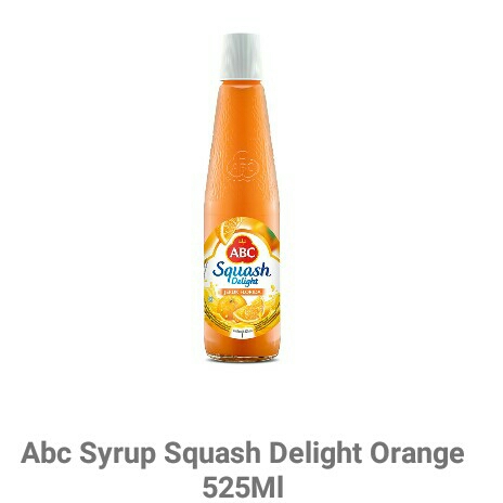 ABC Syrup Squash Delight Orange 525ml