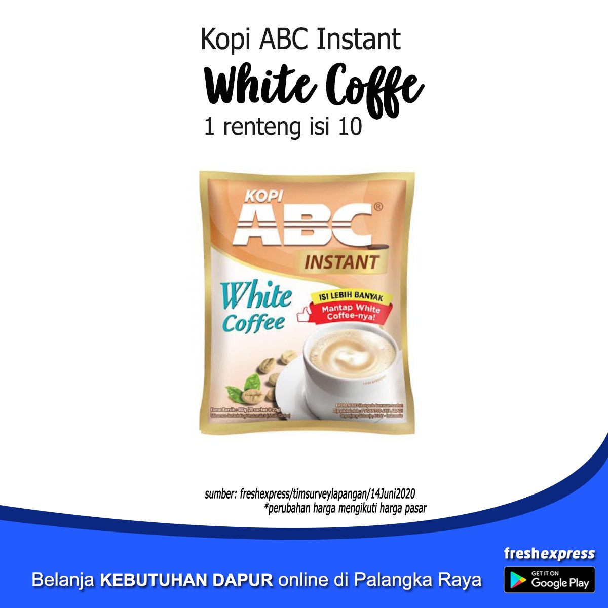 ABC White Coffee Isi 10
