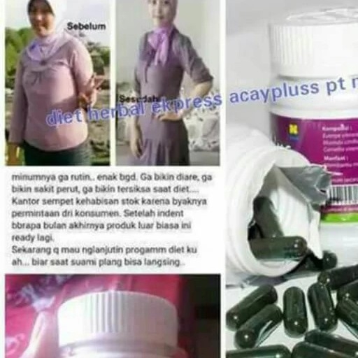 ACAY PLUS Nasa PelangsingHerbal Alami