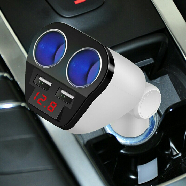 ACCNIC Dual USB Car Charger Mobil 2 Port OMRSF3WHI D10 