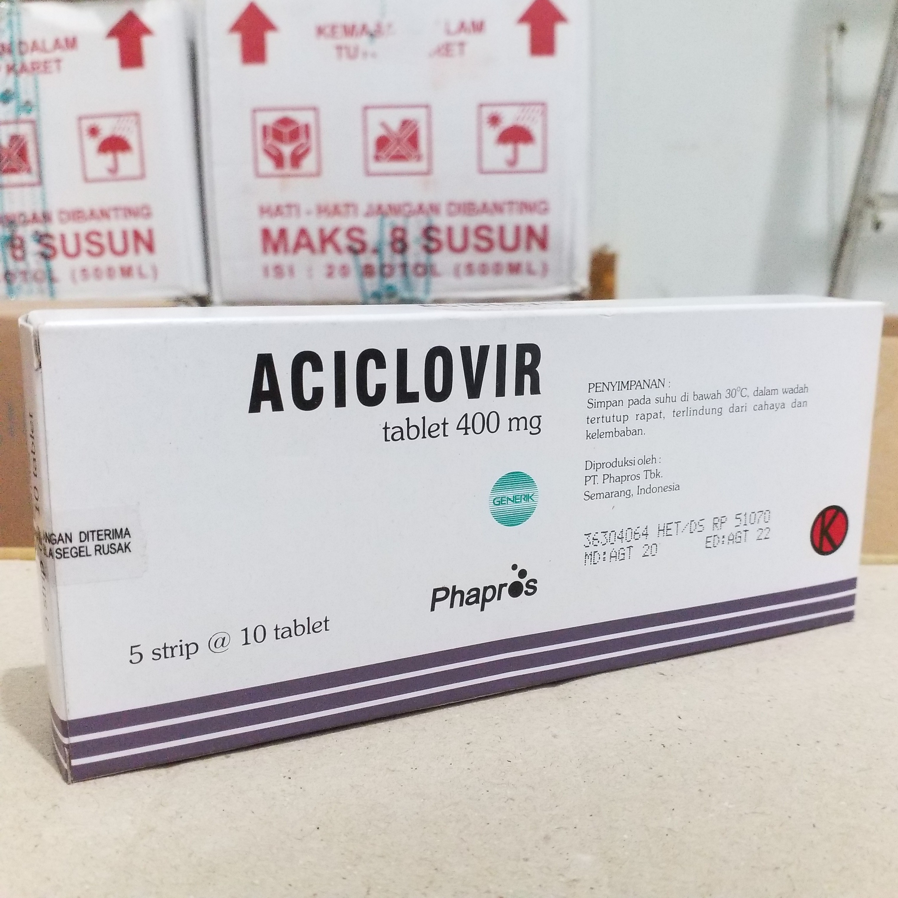 ACICLOVIR TABLET 400 MG