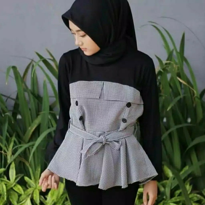 ALIKA Top  Baju Atasan Muslim  Atasan Wanita