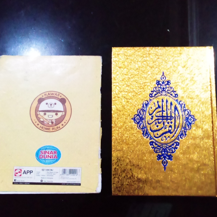 ALQURAN COVER EMAS A5 2