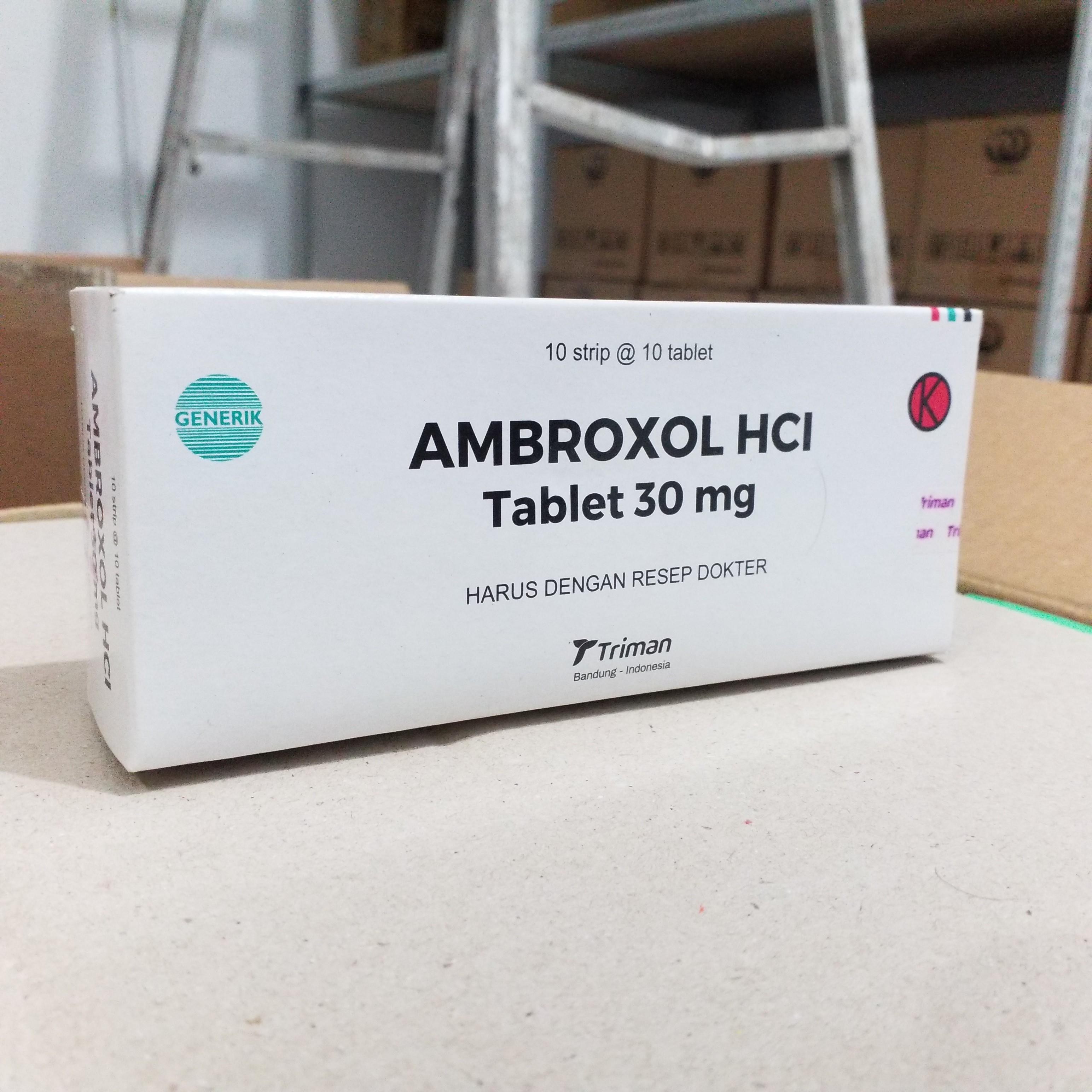 AMBROXOL HCL TAB 30 MG