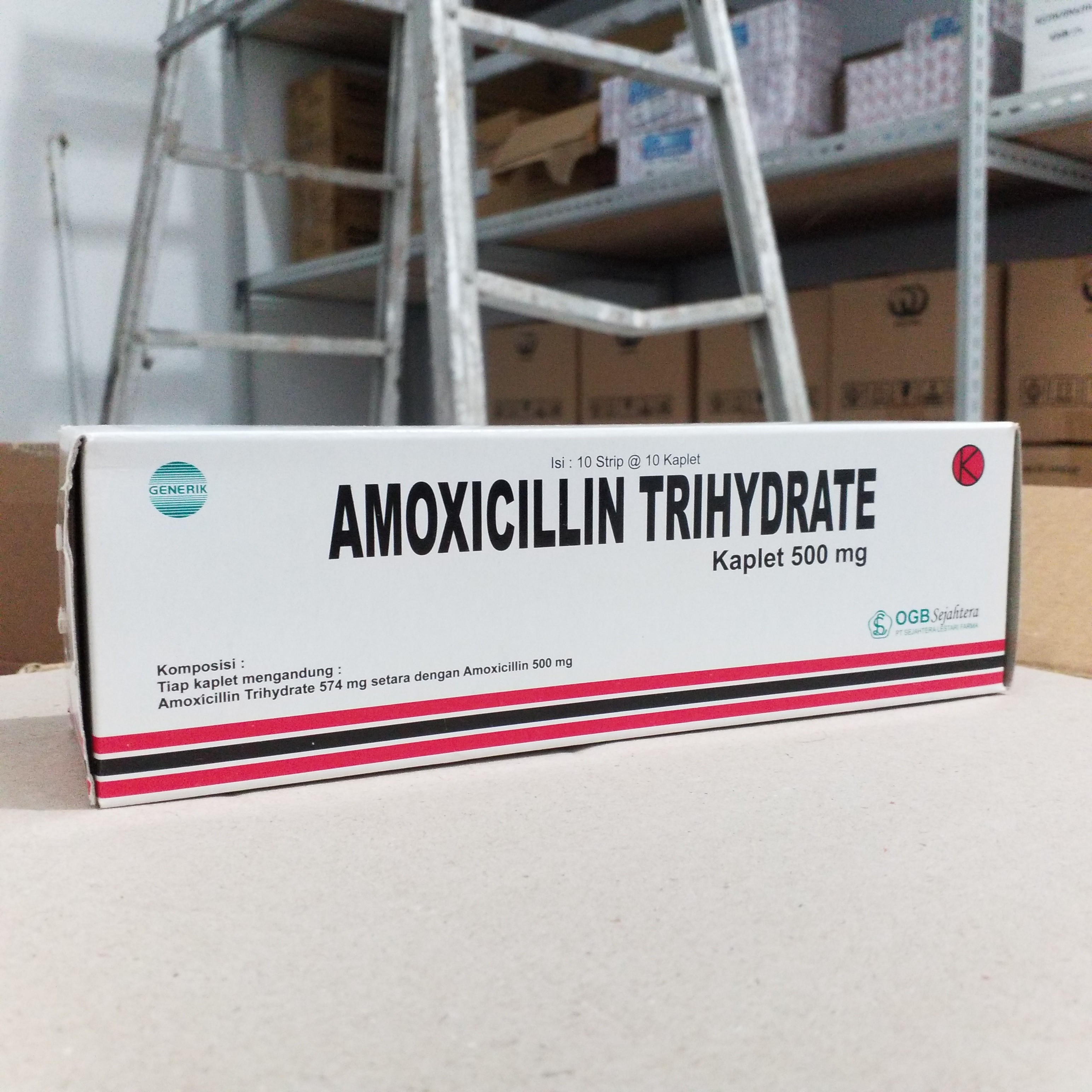 AMOXICILLIN TAB 500 MG