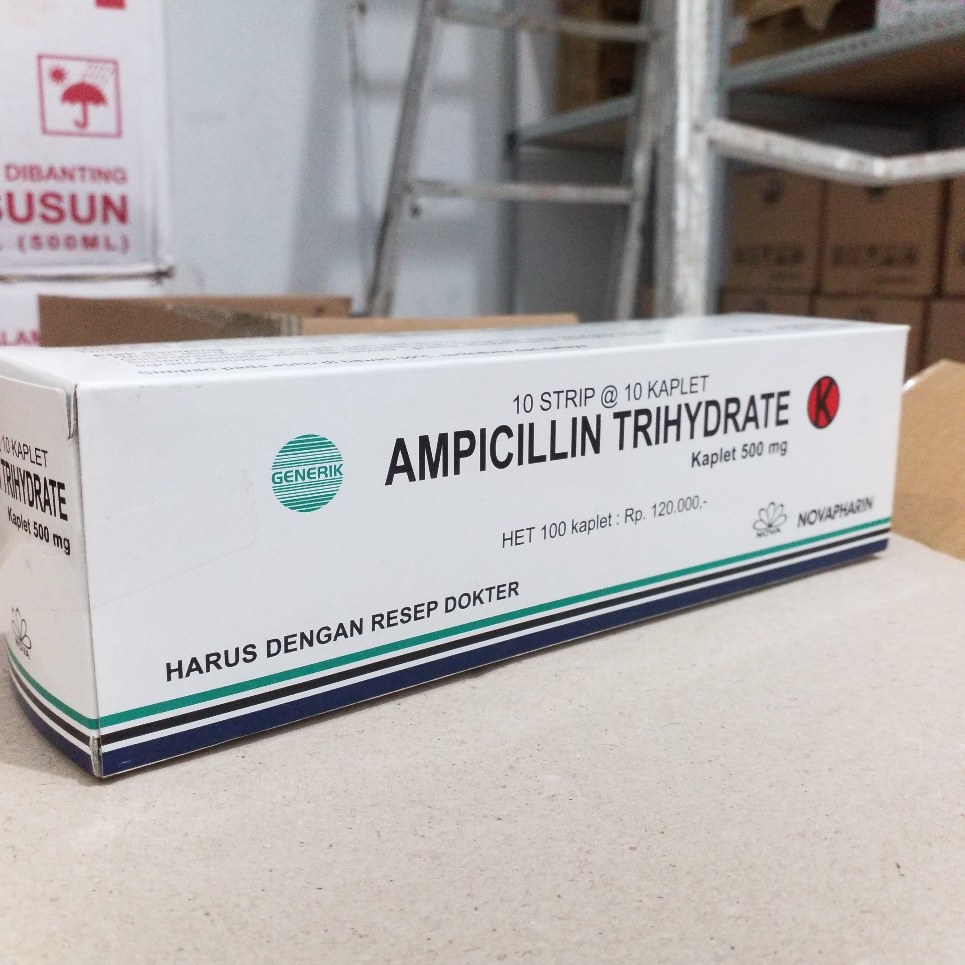 AMPICILLIN 500 MG