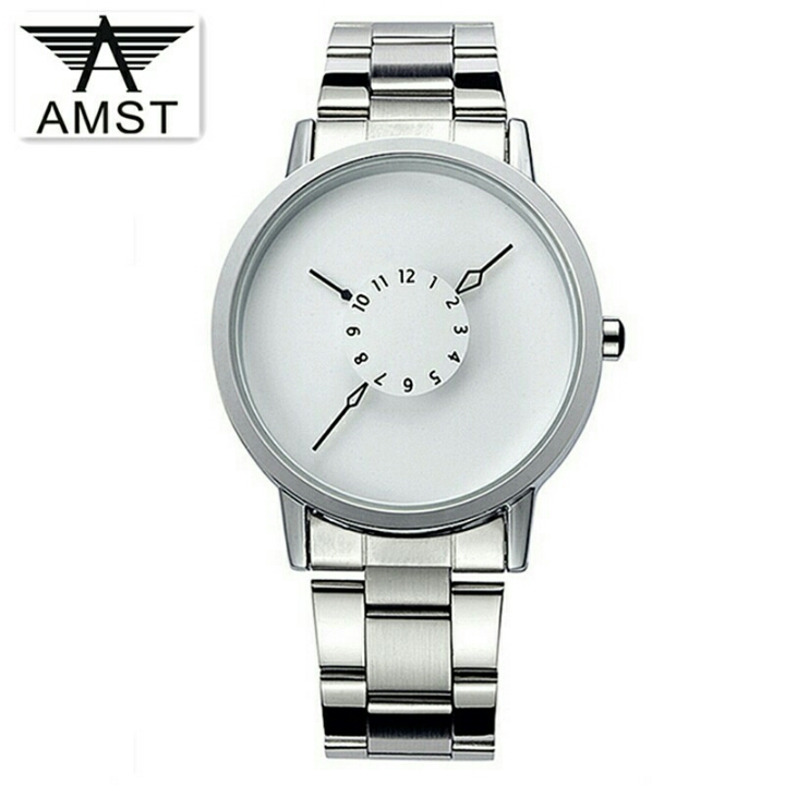 AMST Jam Tangan Analog Pria Stainless Steel  SZWS05SVQ D20