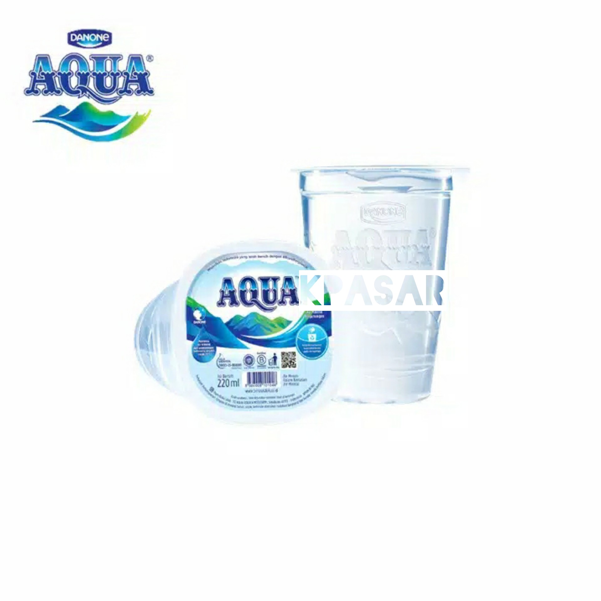 AQUA KEMASAN CUP 100ML