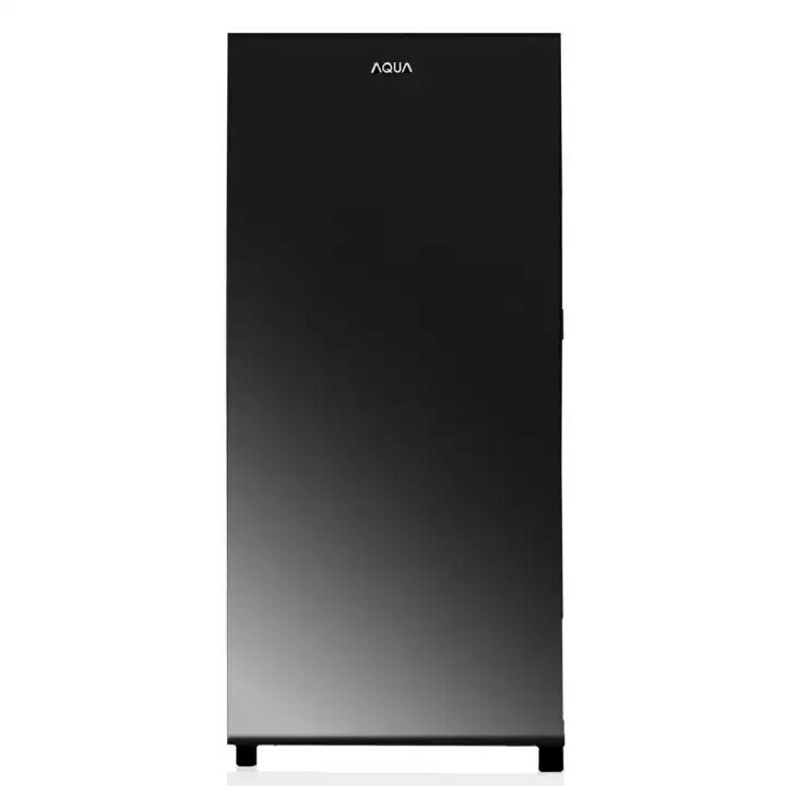 AQUA Kulkas Refrigeratorsatu pintu 153L model AQ-D191Dark Silver