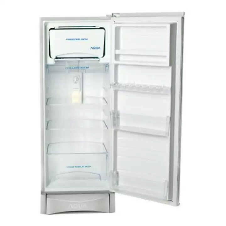 AQUA Kulkas Refrigeratorsatu pintu 163 L model AQ-D190Dark Silver 2