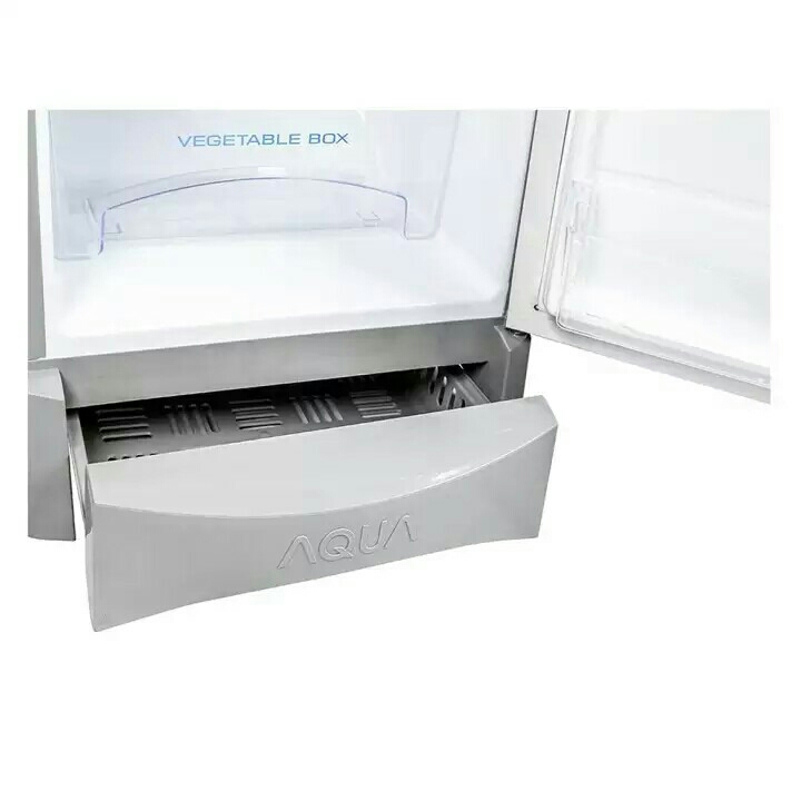 AQUA Kulkas Refrigeratorsatu pintu 163 L model AQ-D190Dark Silver 4