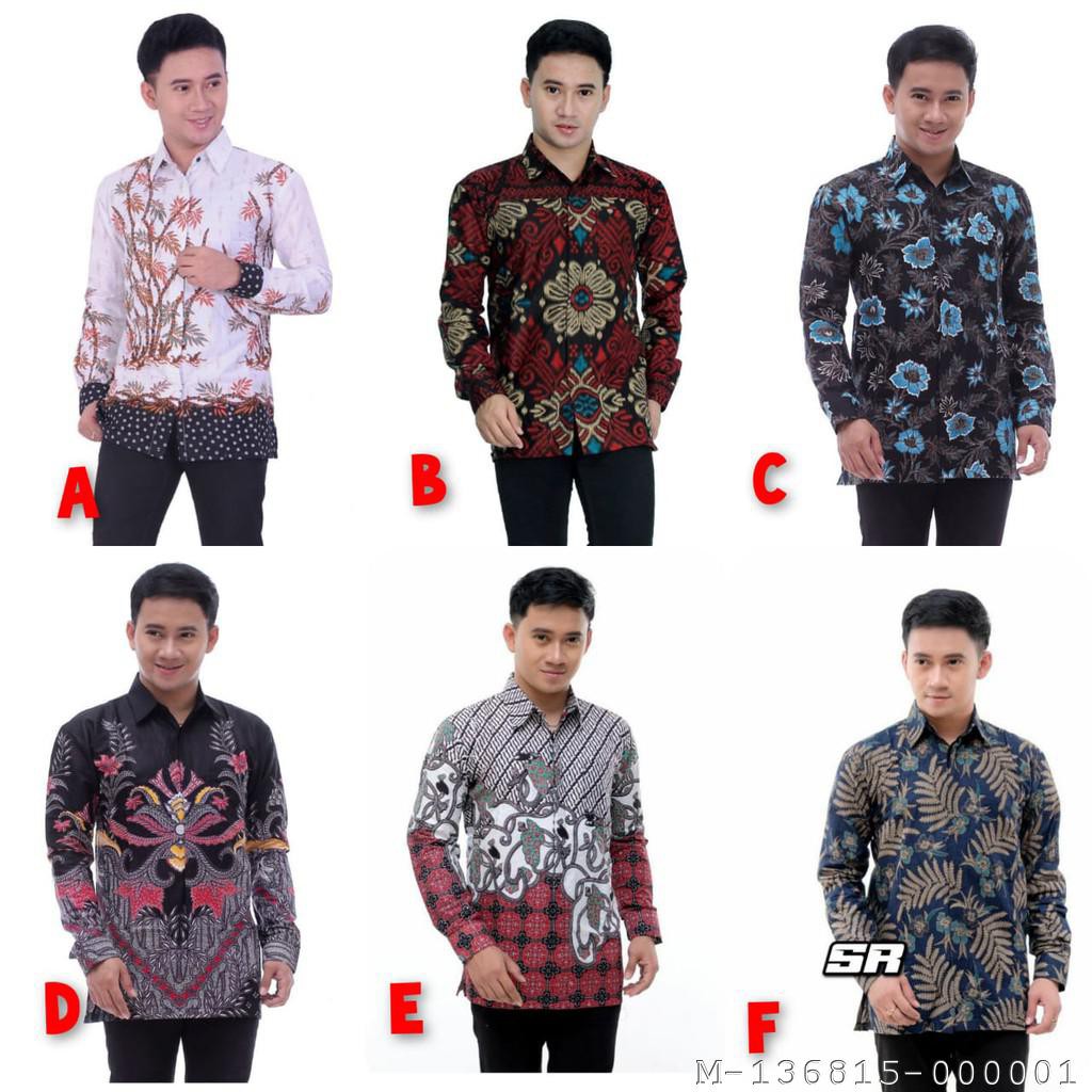 ATASAN PRIA KEMEJA BATIK PEKALONGAN