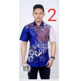 ATASAN PRIA KEMEJA BATIK PRIA LENGAN PENDEK 2