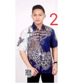 ATASAN PRIA KEMEJA BATIK PRIA LENGAN PENDEK 2