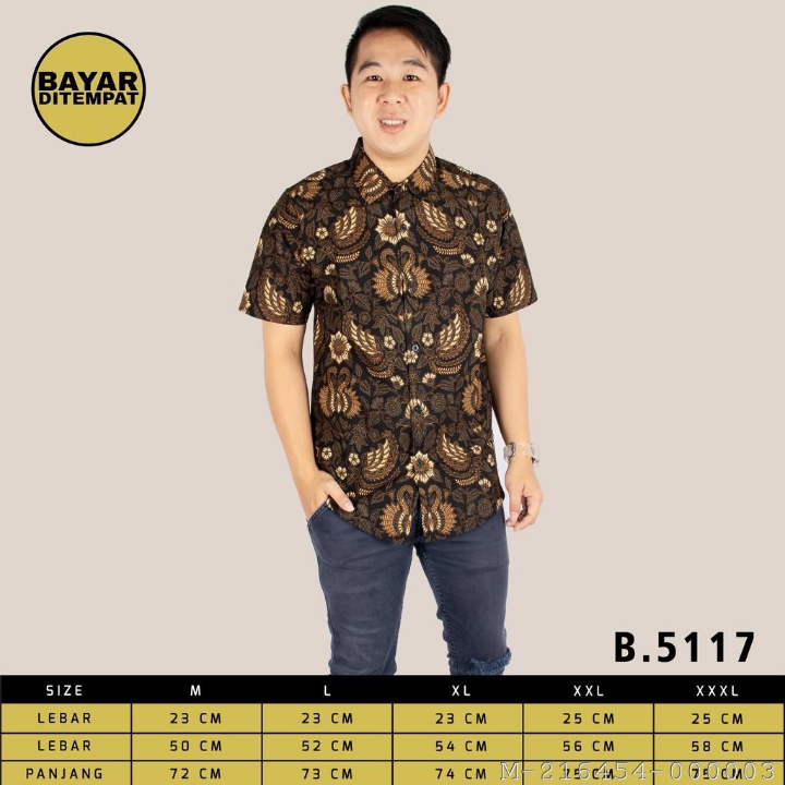 ATASAN PRIA KEMEJA BATIK VKPT-291Warna 4530 4528 4527 4529 B511 3