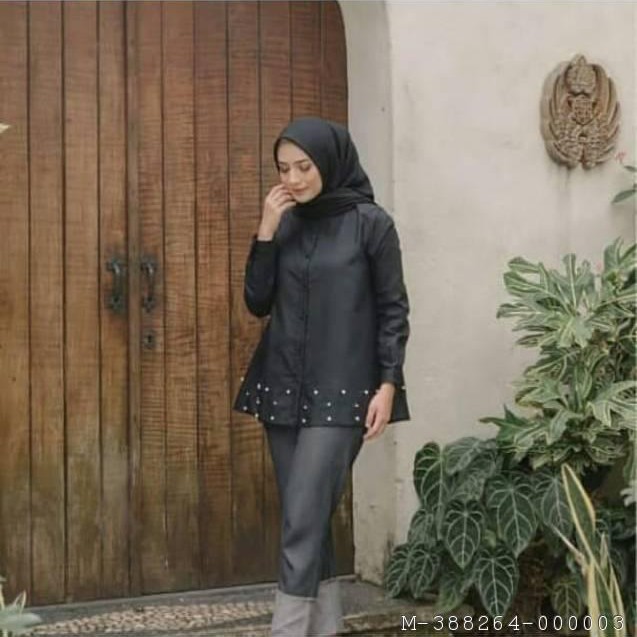 ATASAN TUNIK POLOS MINIMALIS MOSCREPE 2