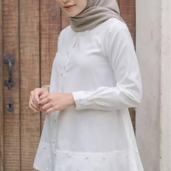 ATASAN TUNIK POLOS MINIMALIS MOSCREPE 3