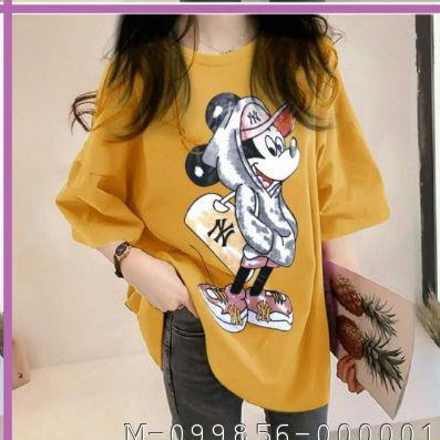 ATASAN WANITA KAOS NYEMICK OVERSIZE 4