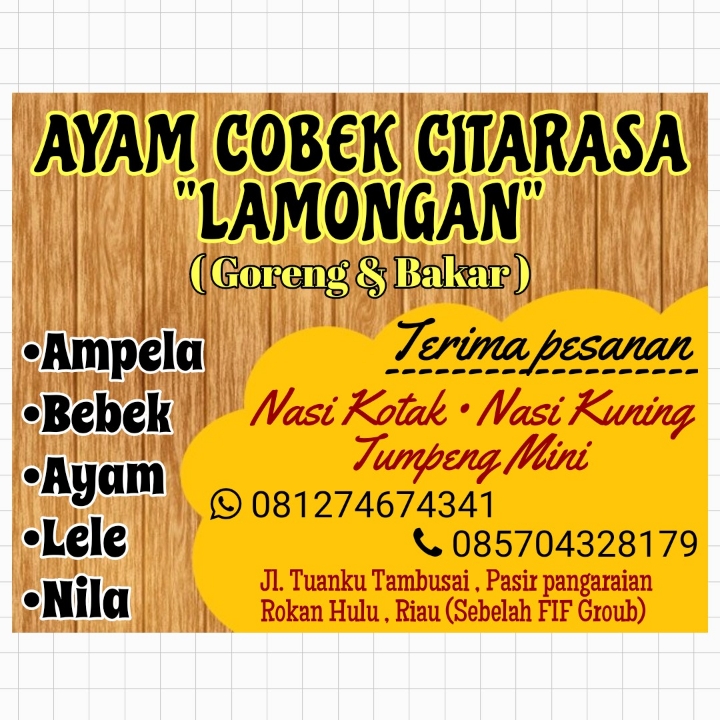 AYAM COBEK CITA RASA LAMONGAN 2