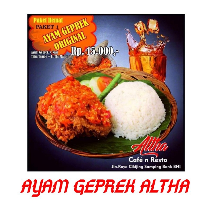 AYAM GEPREK ALTHA