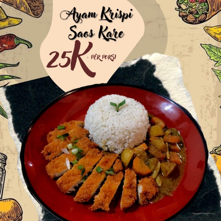 AYAM KRISPI SAOS KARE