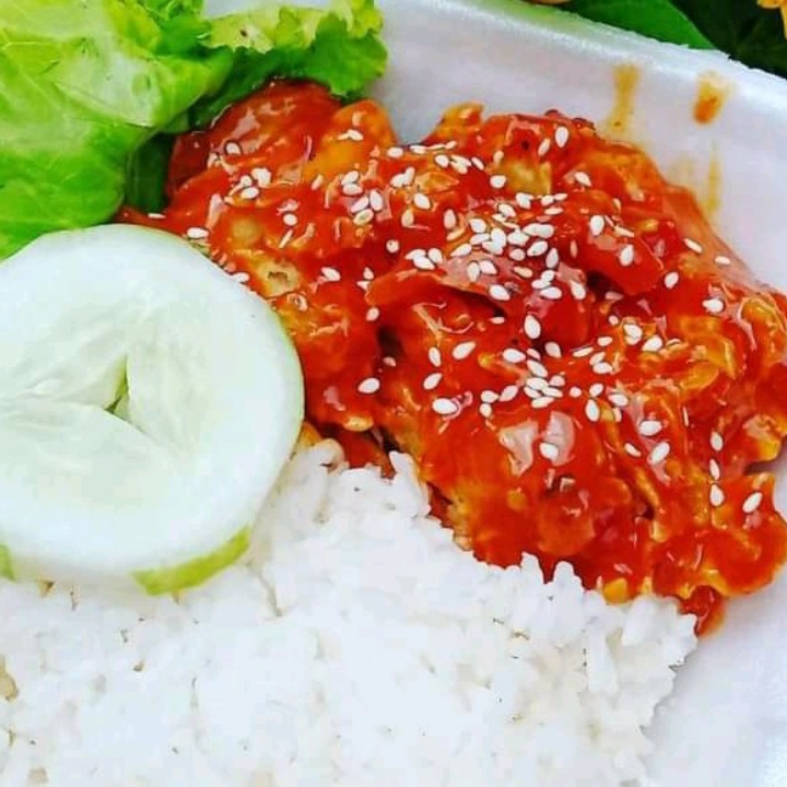 AYAM KRIWIL SAUS TIRAM PORSI SEDANG