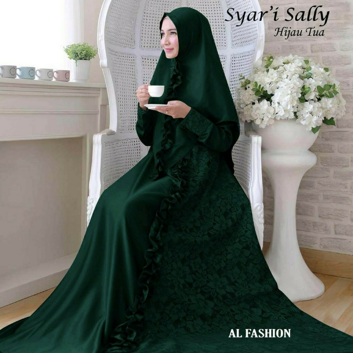 Ab Sally Hijau Tua