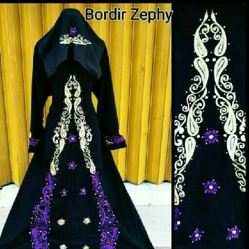 Abaya Bordir Zephy