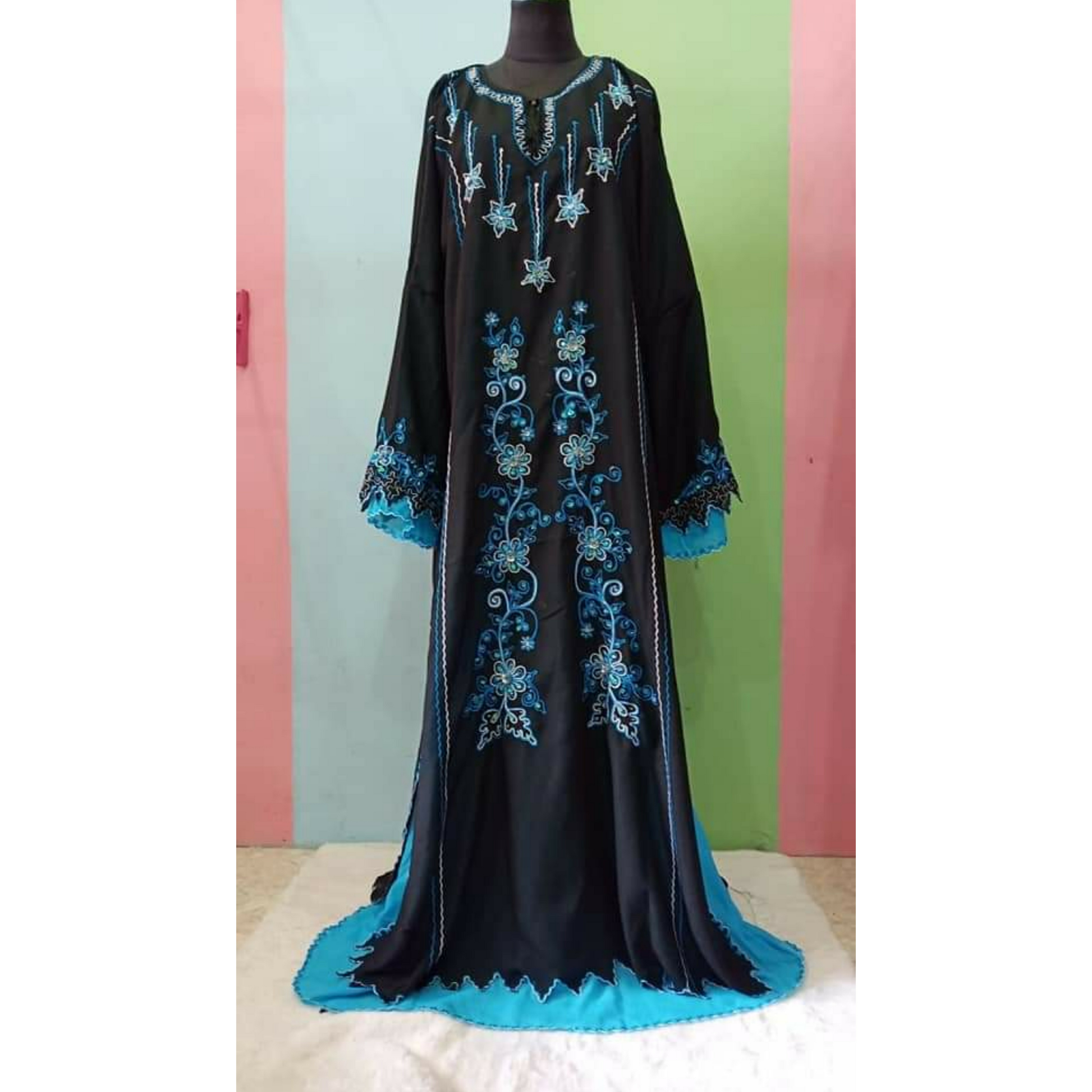 Abaya Double Sifon Payet