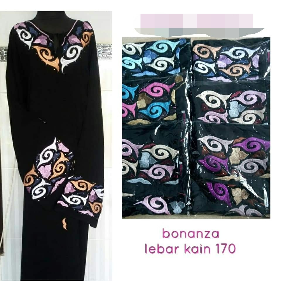 Abaya Mekah Bordir
